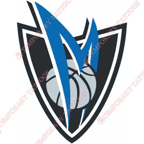 Dallas Mavericks Customize Temporary Tattoos Stickers NO.971